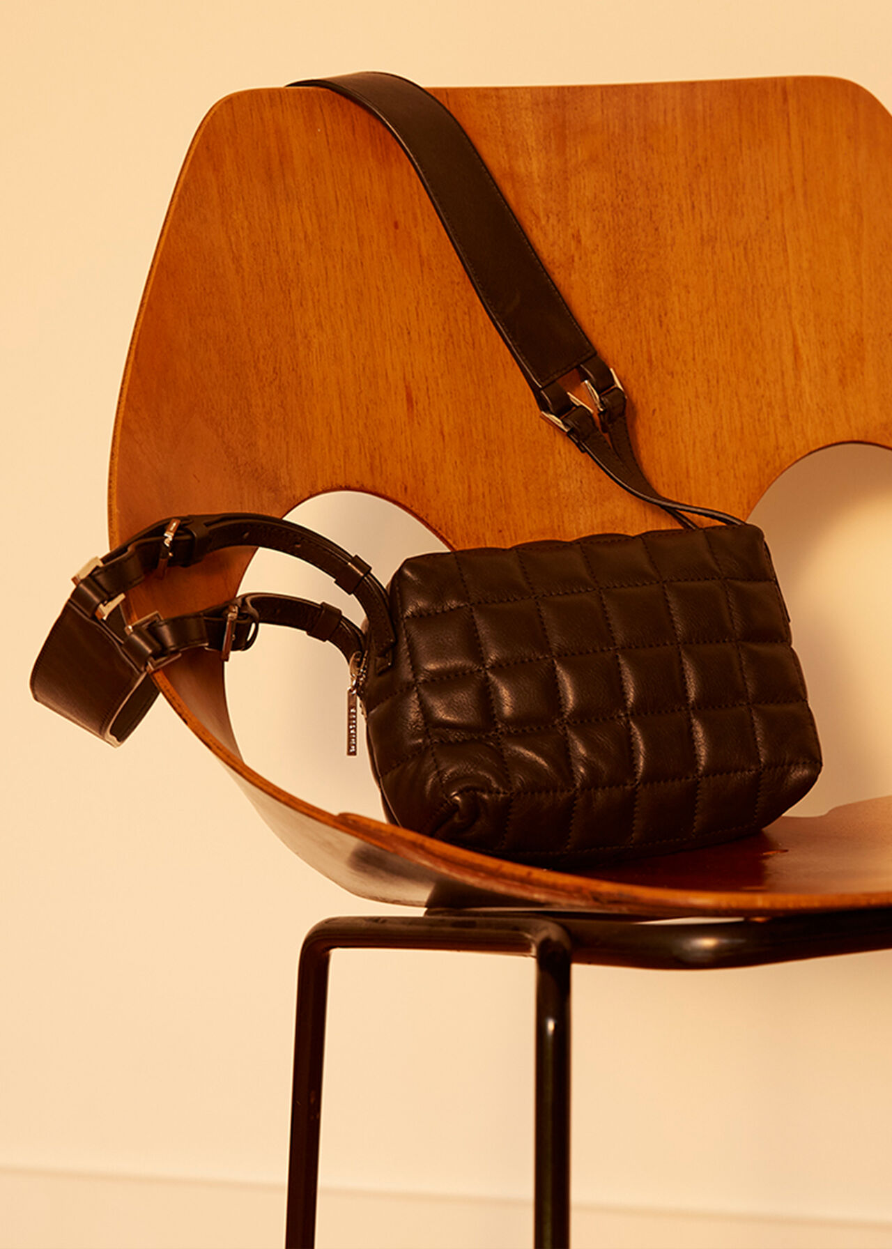 Elias Quilted Crossbody Bag