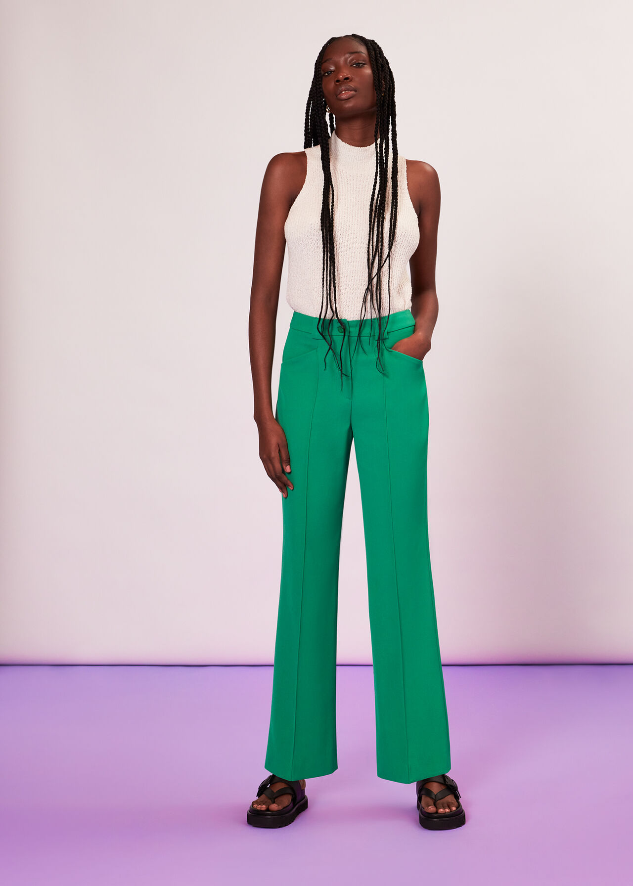 Flora Slim Tailored Pant