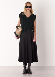 Cashmere V Neck Tank