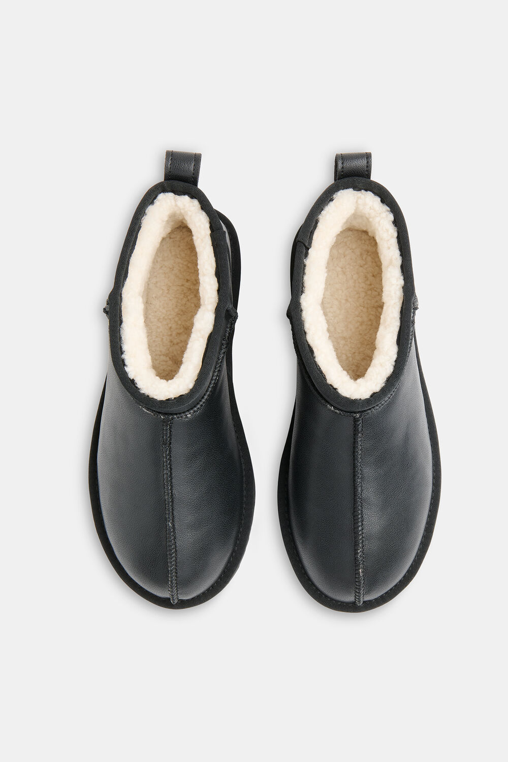Black Mable Slipper Boot