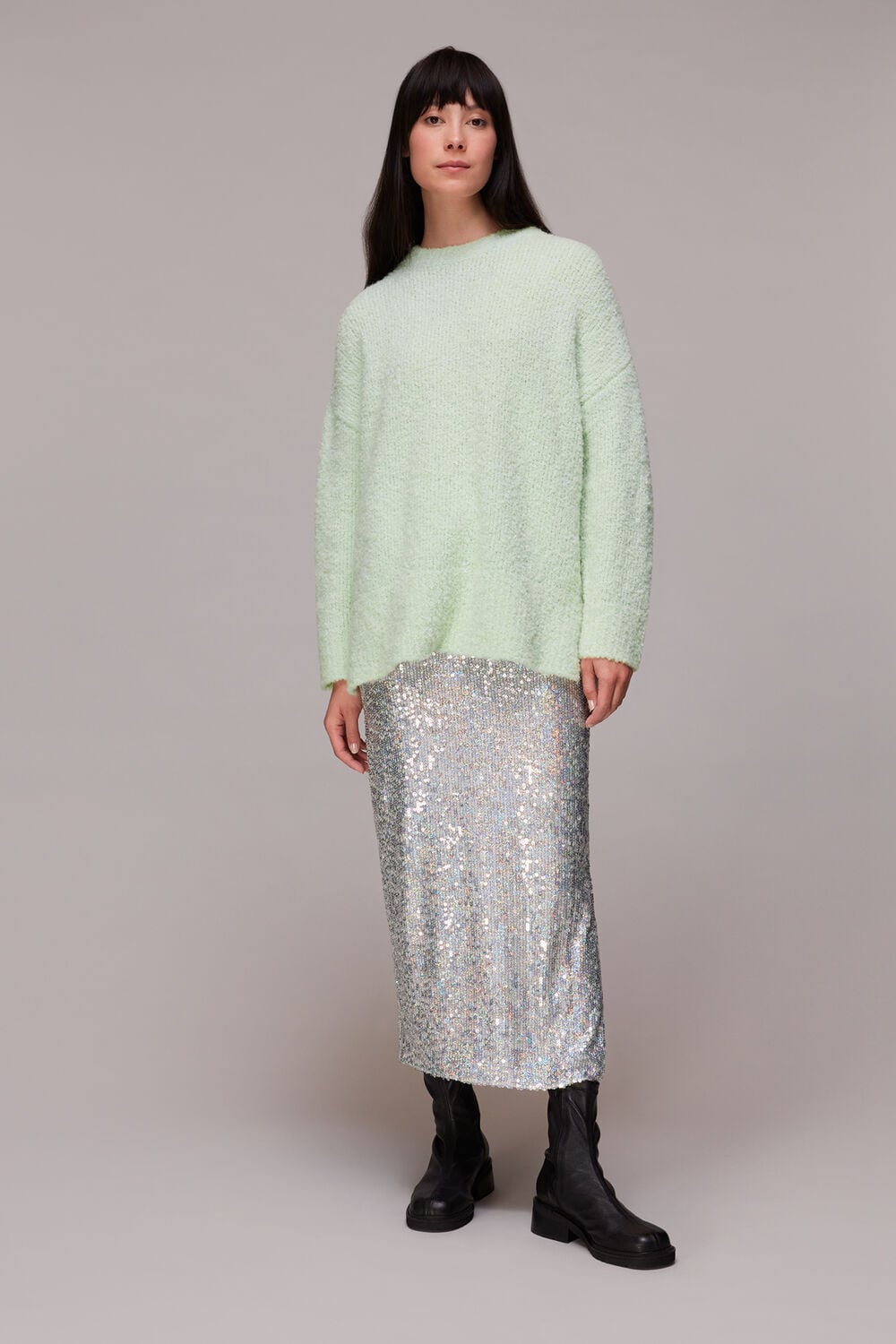 Relaxed Boucle Sweater