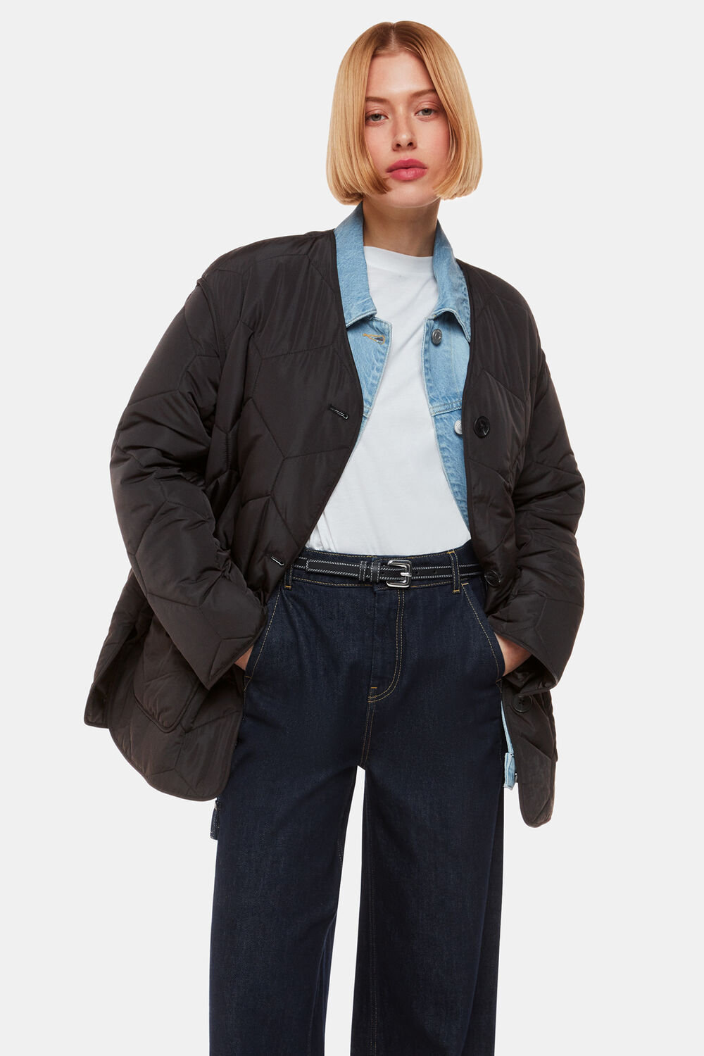 Rita Short Quilted Coat
