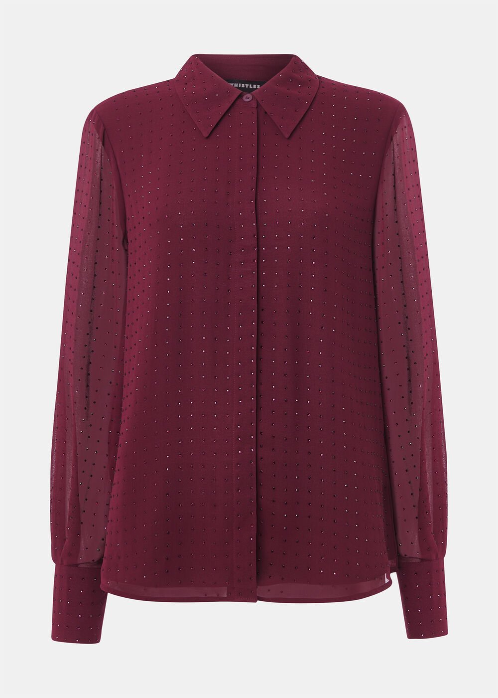 Hot Fix Sheer Shirt