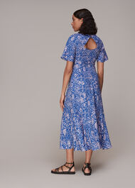 Lively Animal Print Midi Dress
