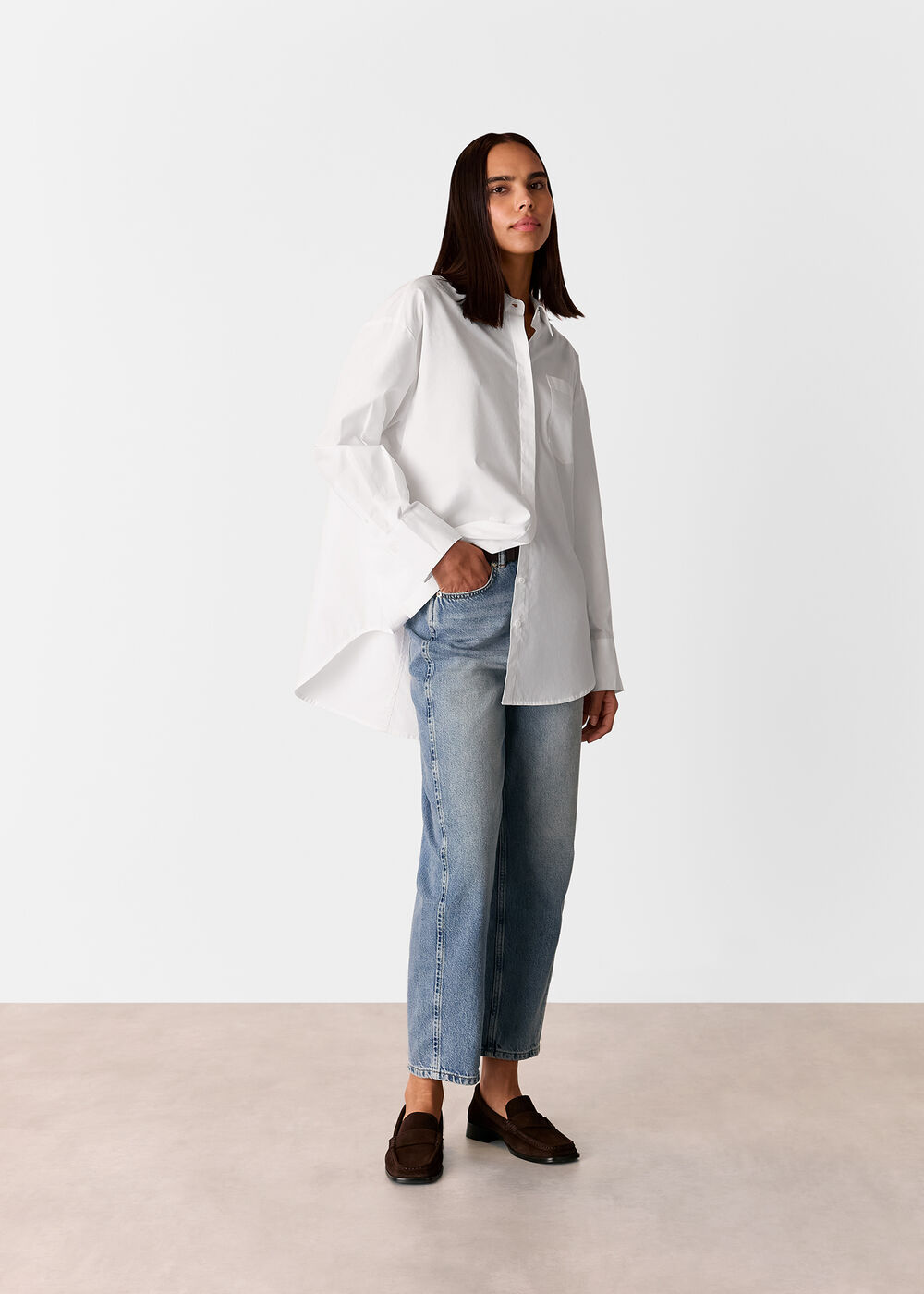 Oversized Cotton Shirt