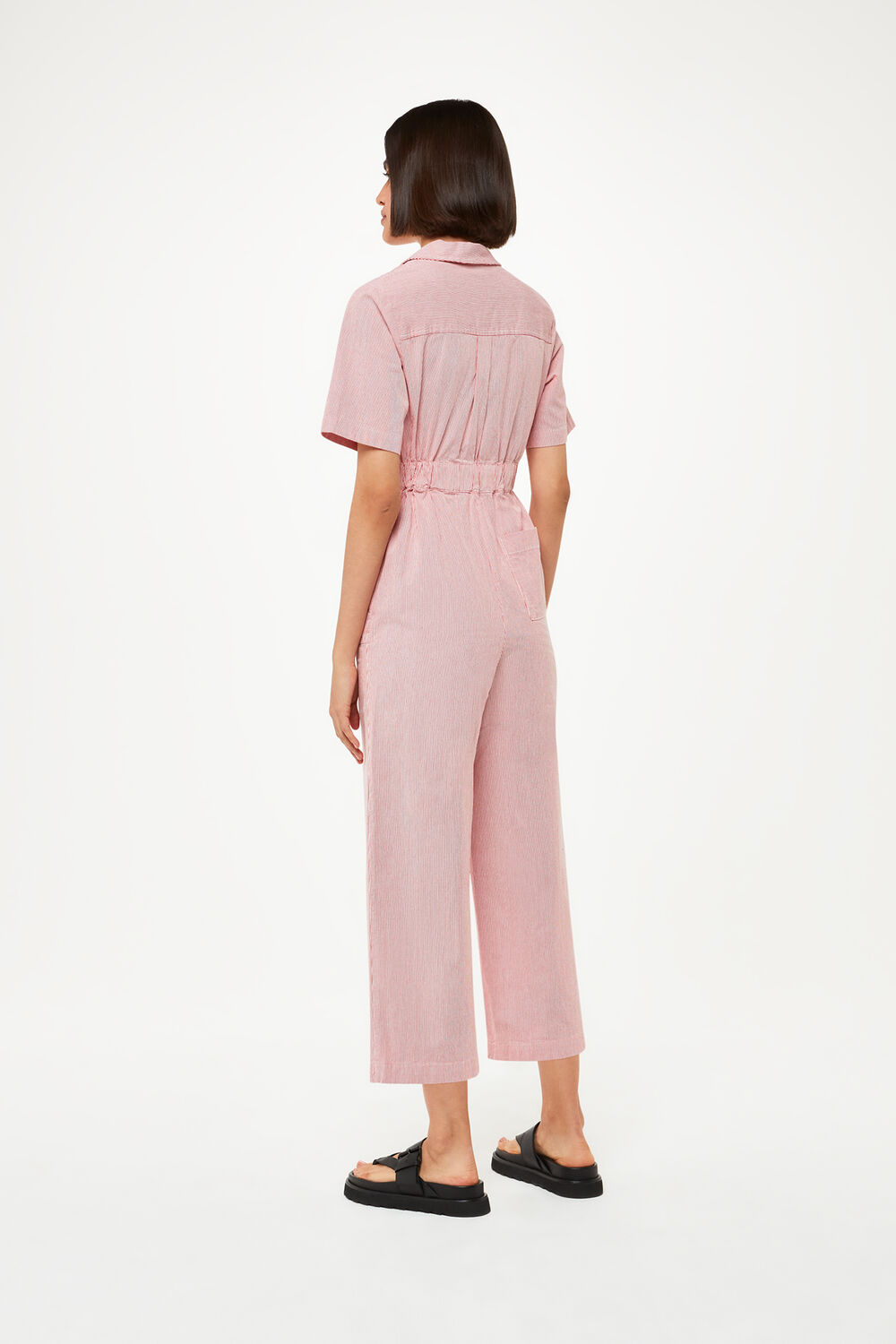 Red Melissa Stripe Boilersuit