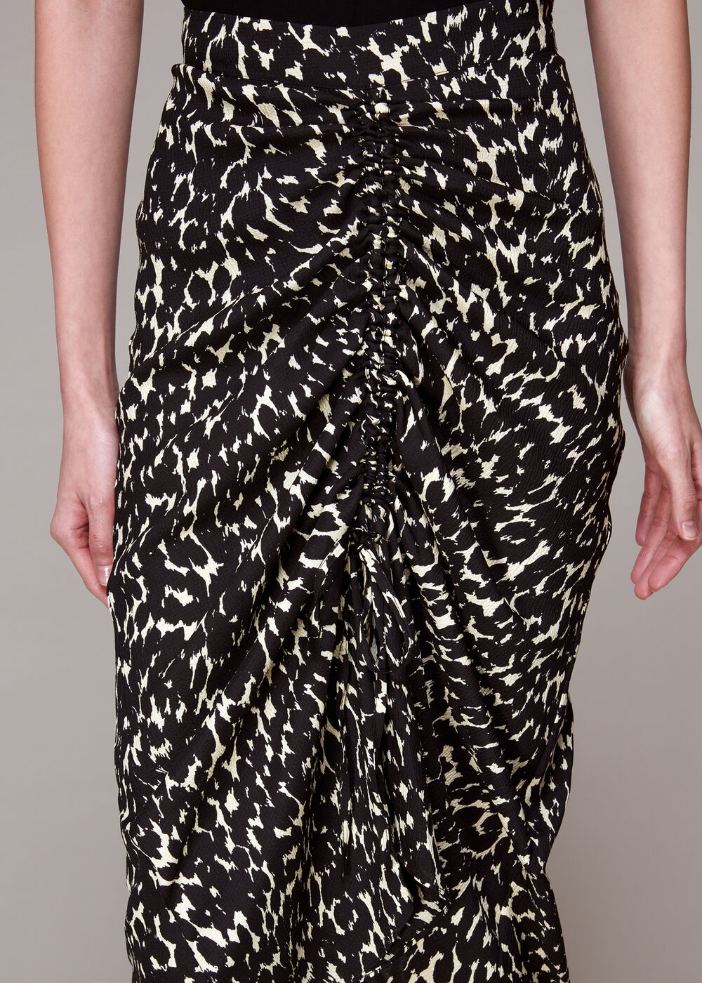Sahara Cat Ruched Skirt