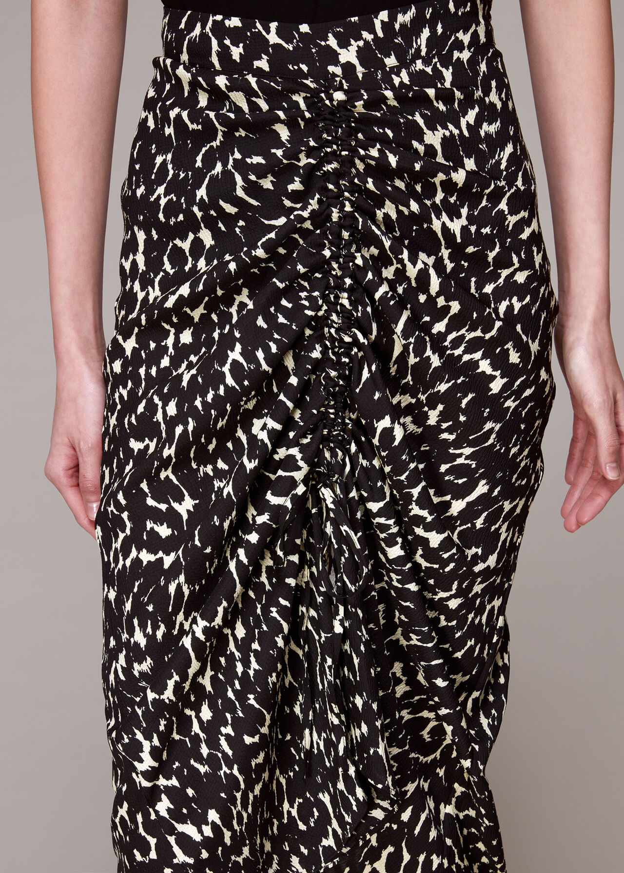 Sahara Cat Ruched Skirt