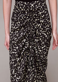 Sahara Cat Ruched Skirt