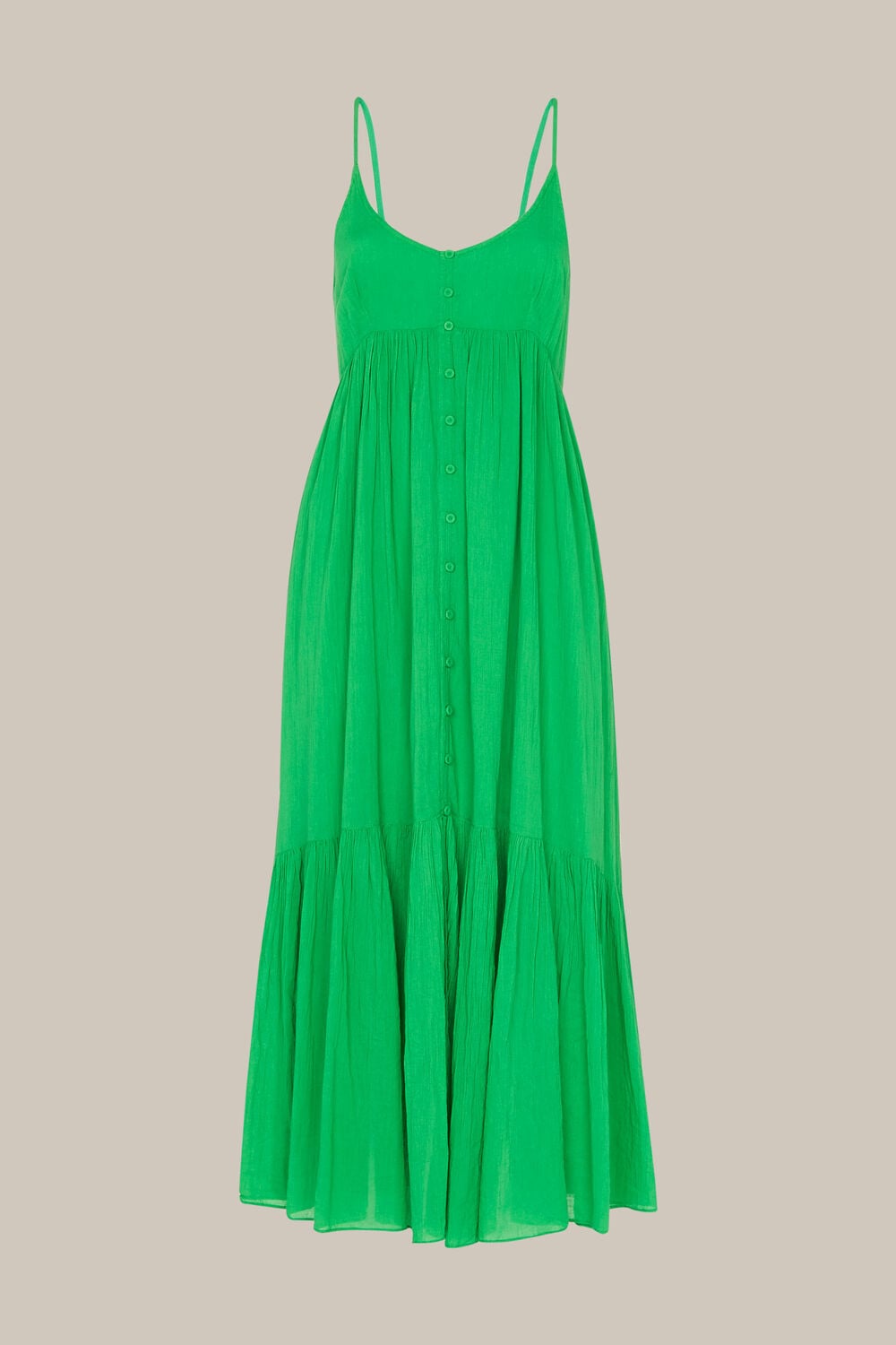 Trapeze Cotton Voile Dress