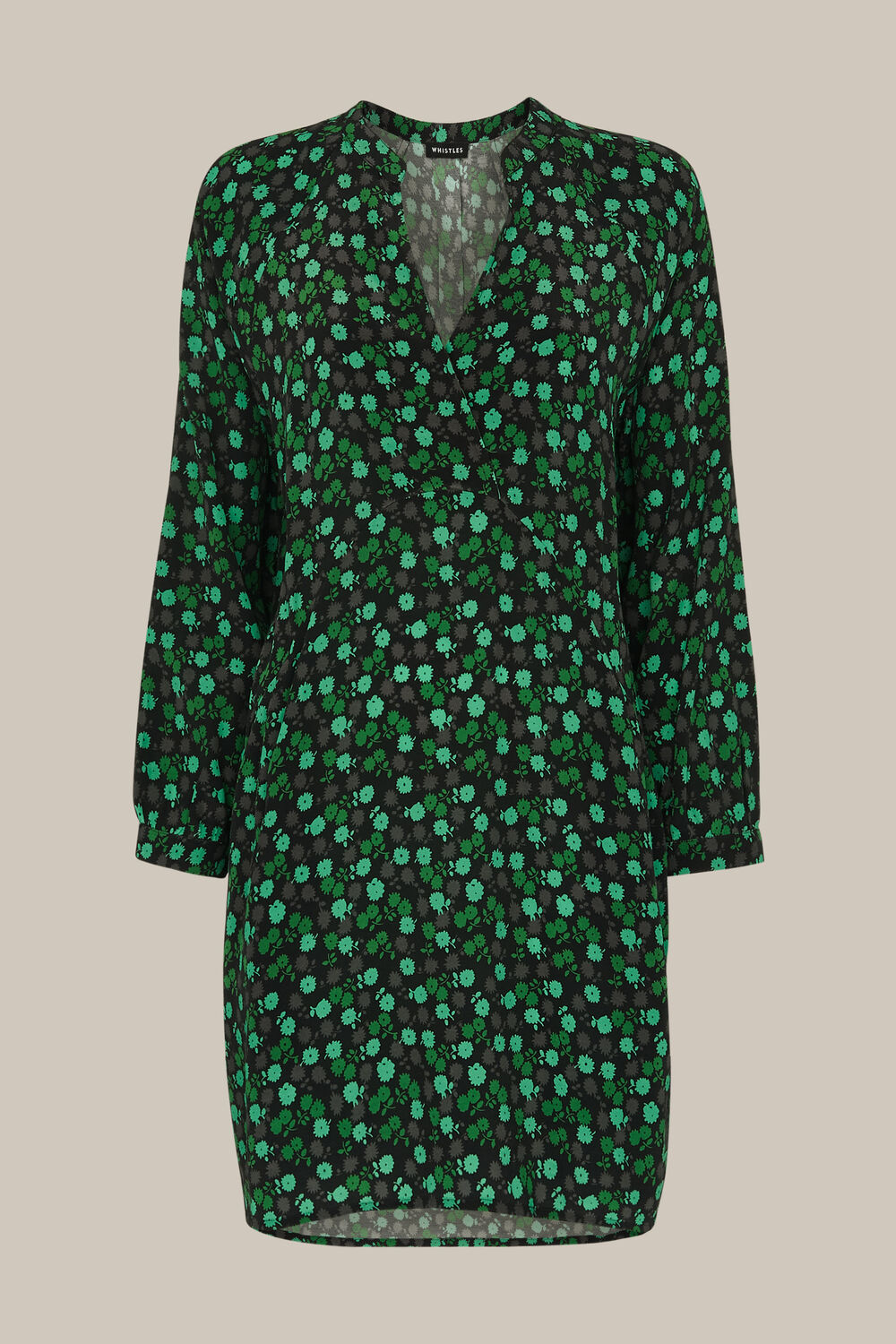 Winter Ditsy Sack Dress
