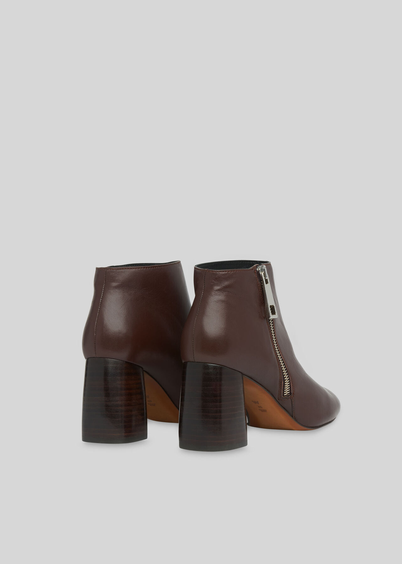 Pippa Side Zip Boot Brown
