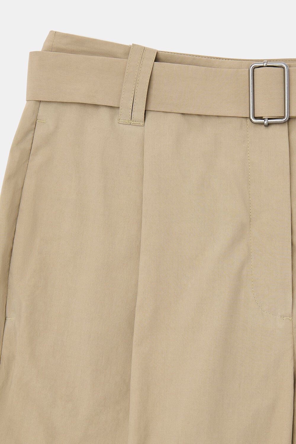 Khaki Kate Belt Detail Trouser