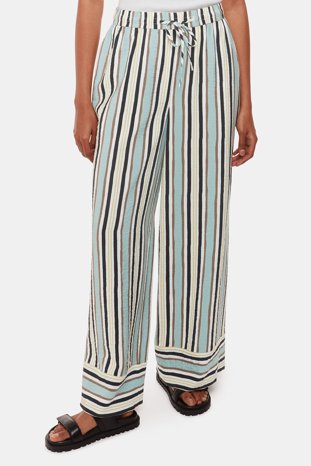 Petite Vertical Stripe Nicola Trouser