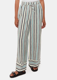 Petite Vertical Stripe Nicola Trouser