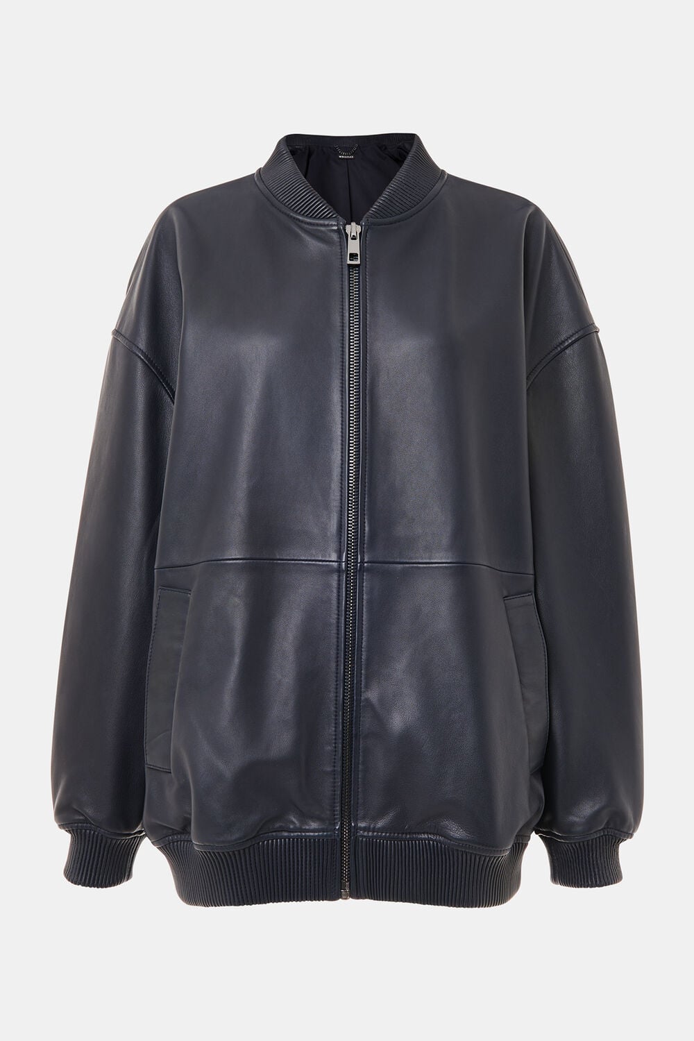 Erin Leather Bomber