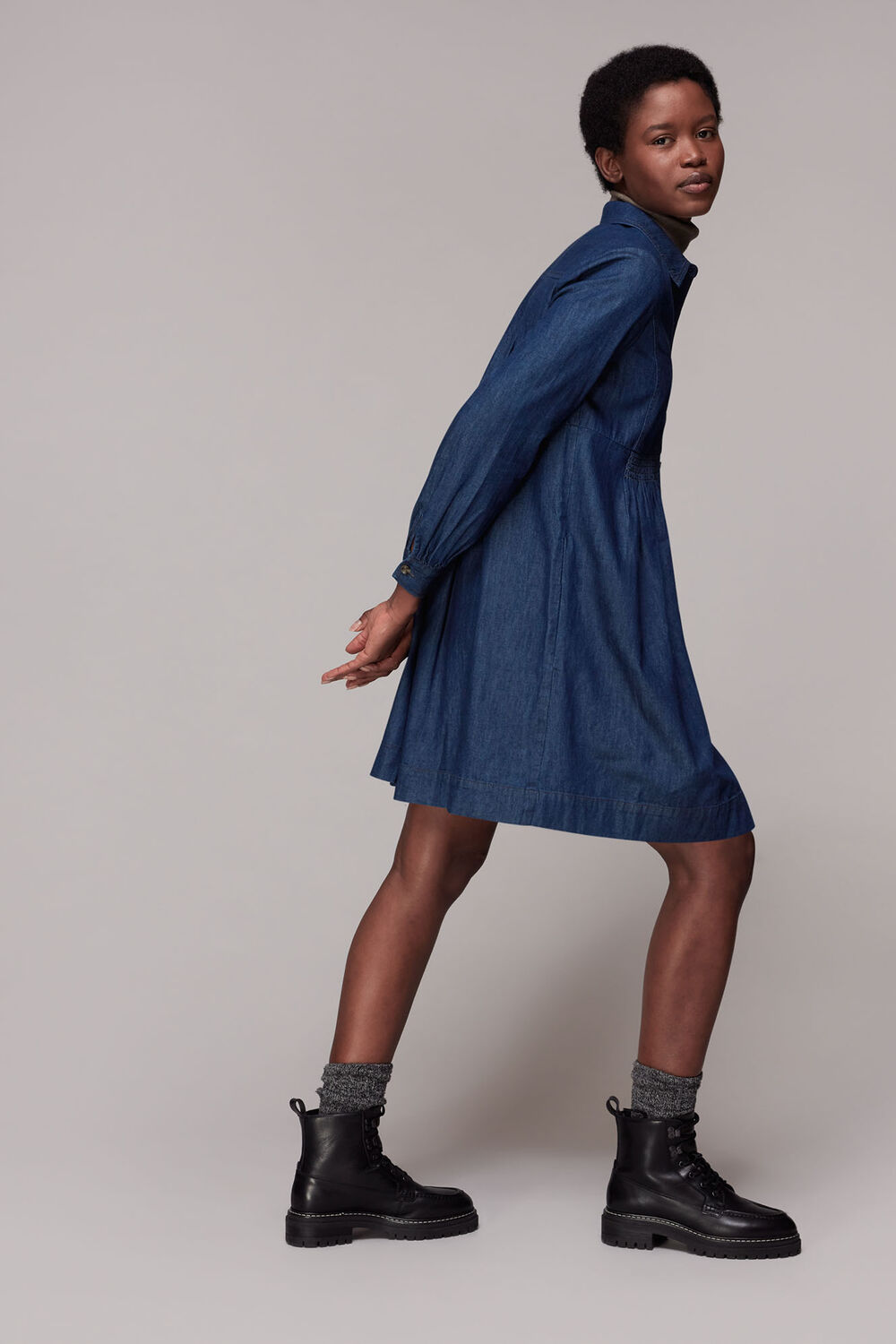 Chambray Dress
