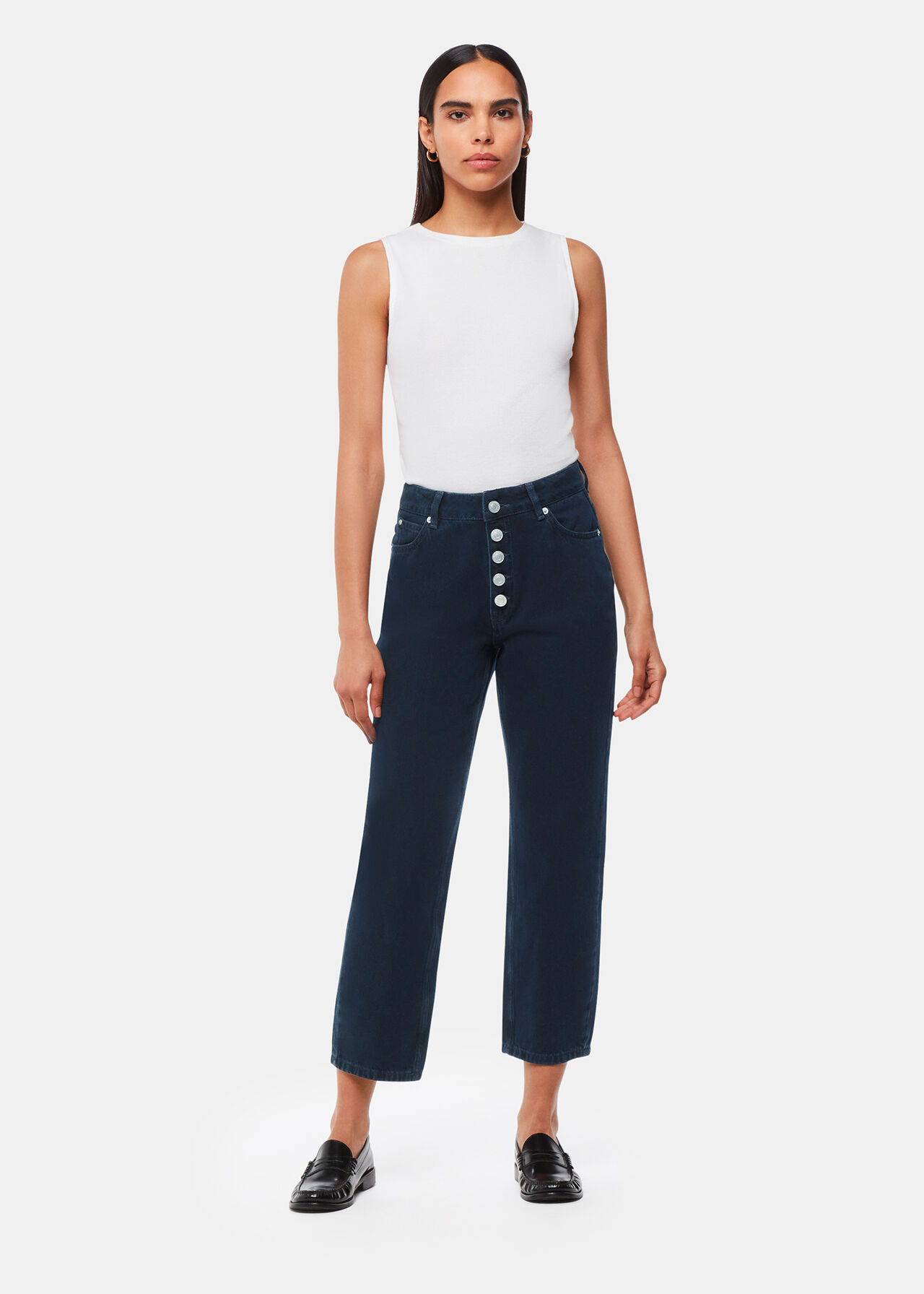 Authentic Hollie Button Jean