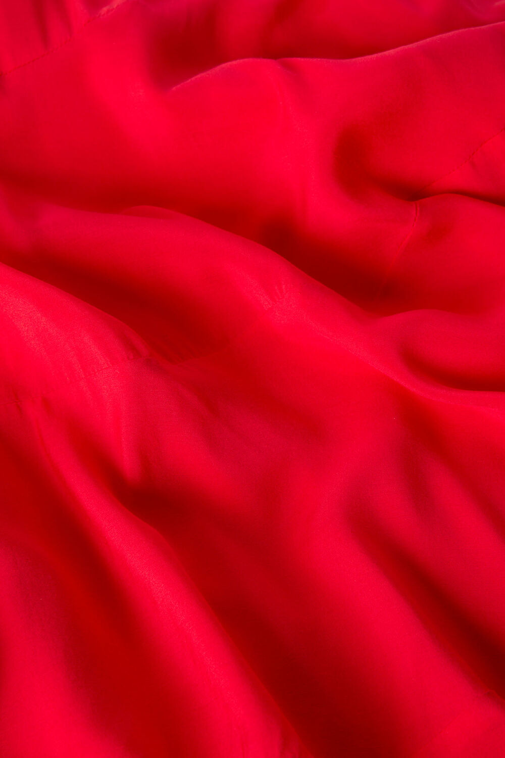 Red Sleeveless Tiered Midi Dress
