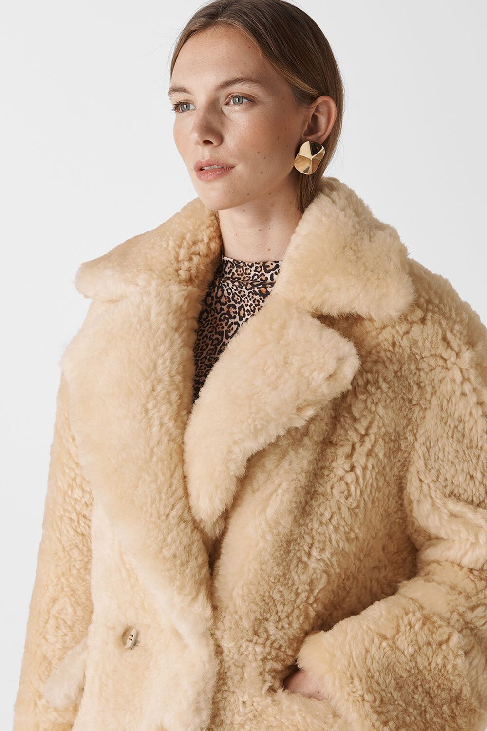 Borg Sheepskin Coat