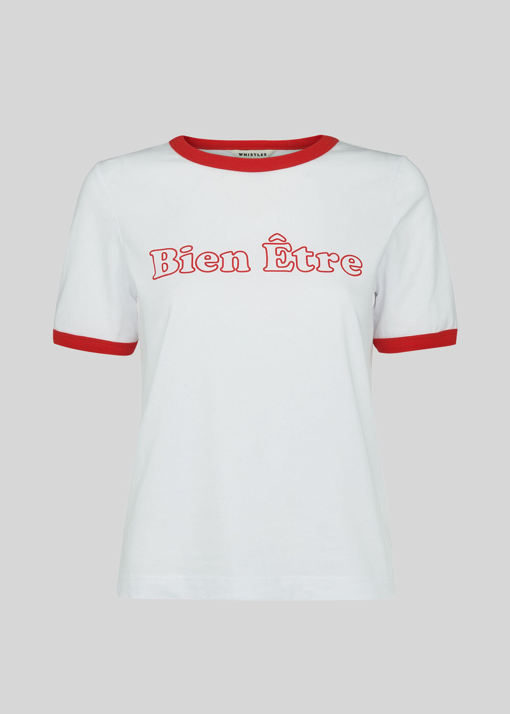 Bien Etre Logo Tee White