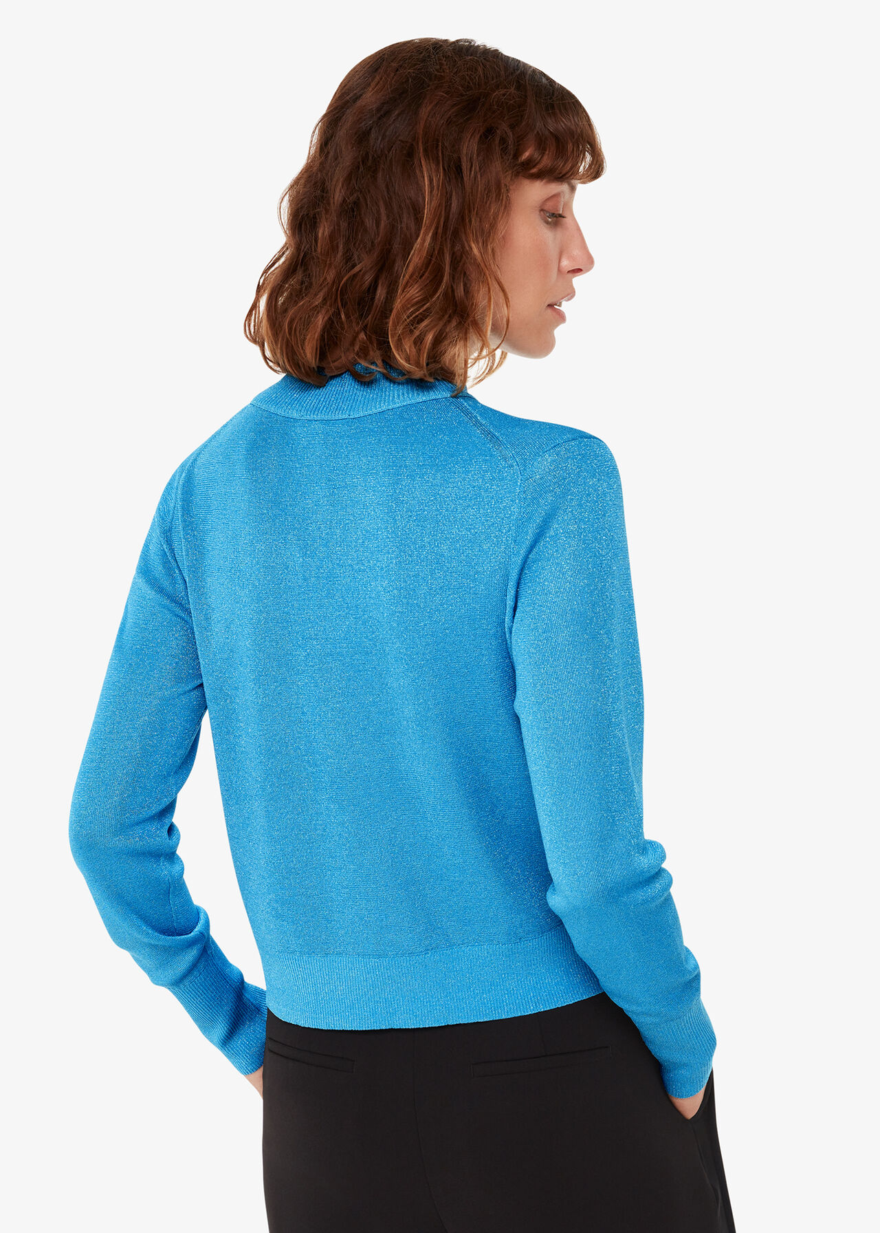Sparkle High Neck Knit