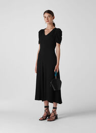 Jolanta Midi Dress Black