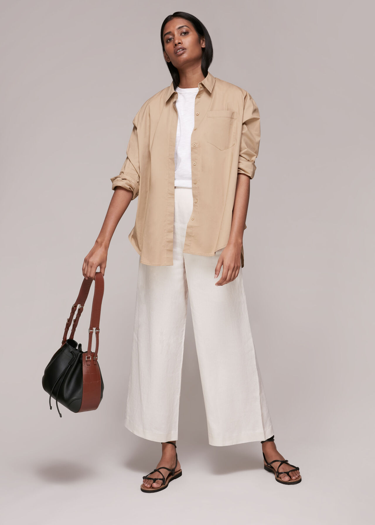 Derin Drawstring Shoulder Bag
