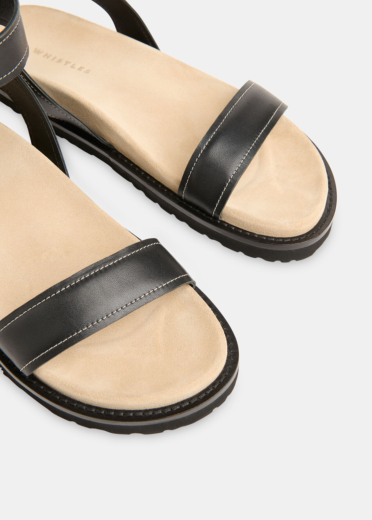 Ottie Contrast Stitch Sandal