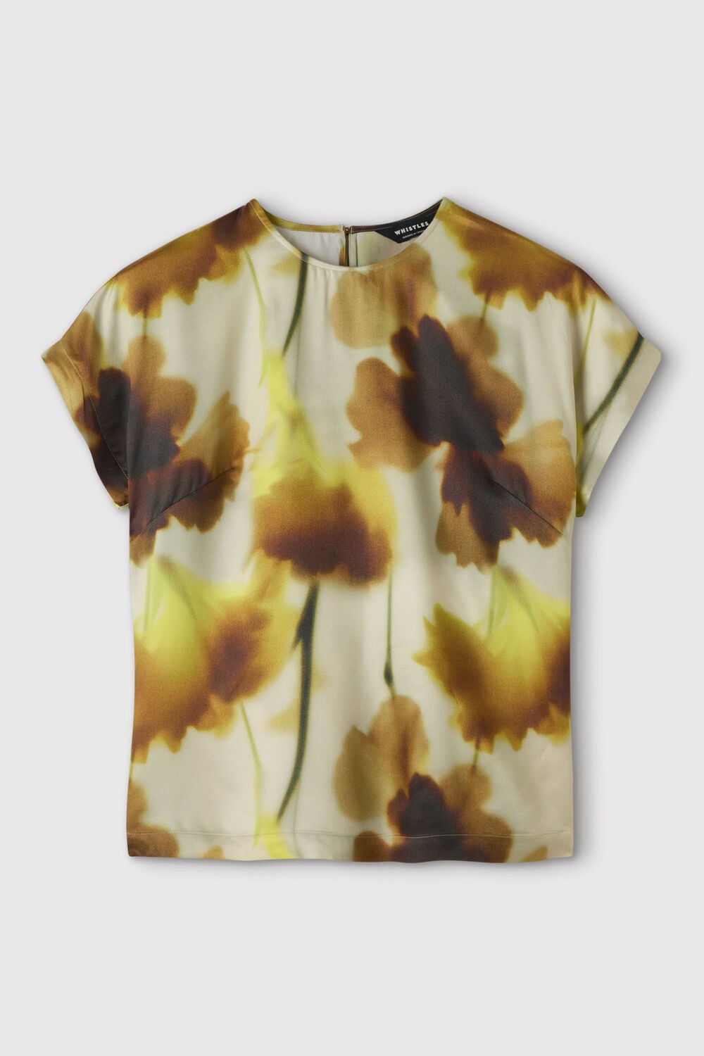 Floral Stem Viscose Blouse