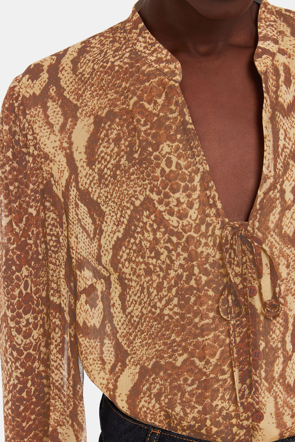 Serpent Print Shirt