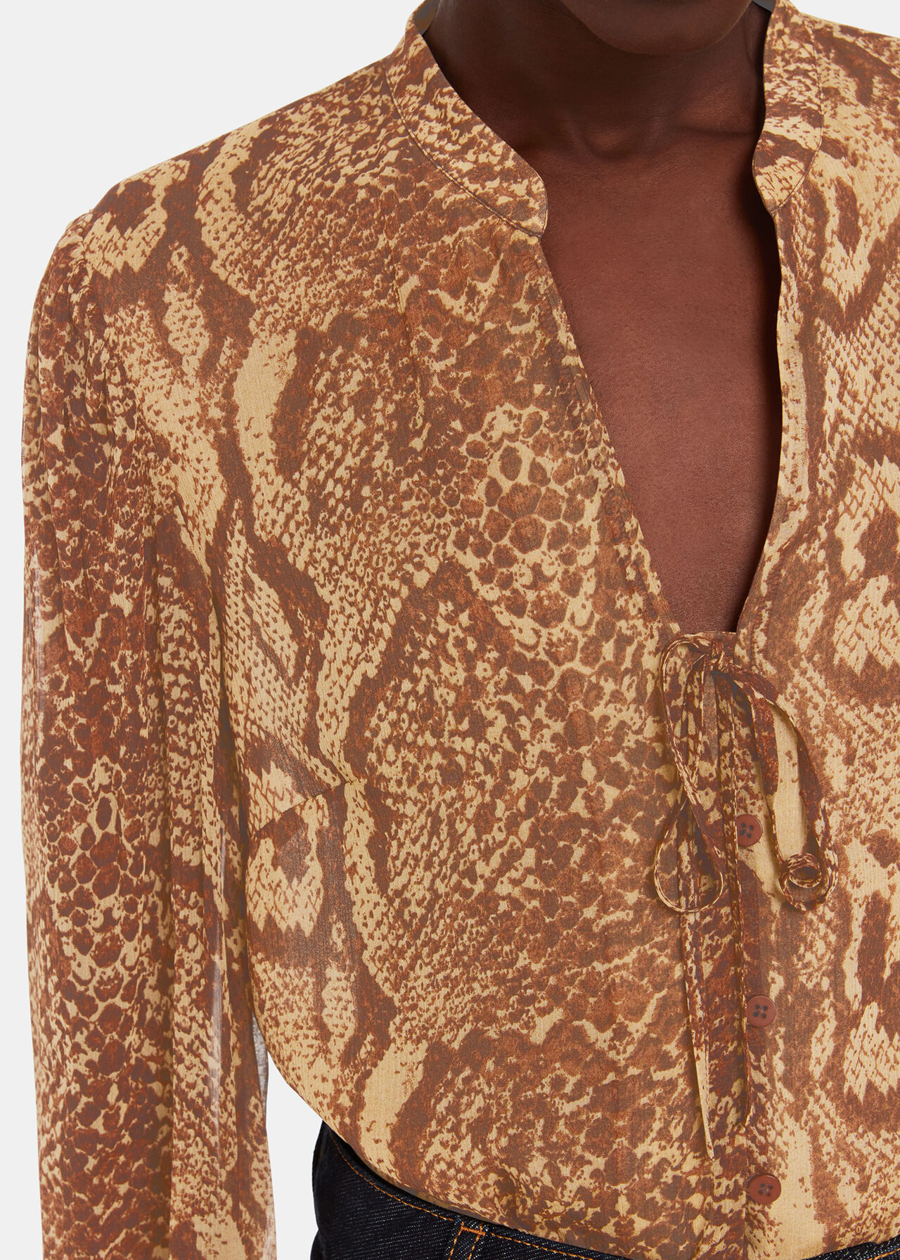 Serpent Print Shirt