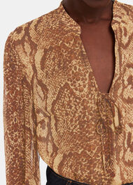 Serpent Print Shirt