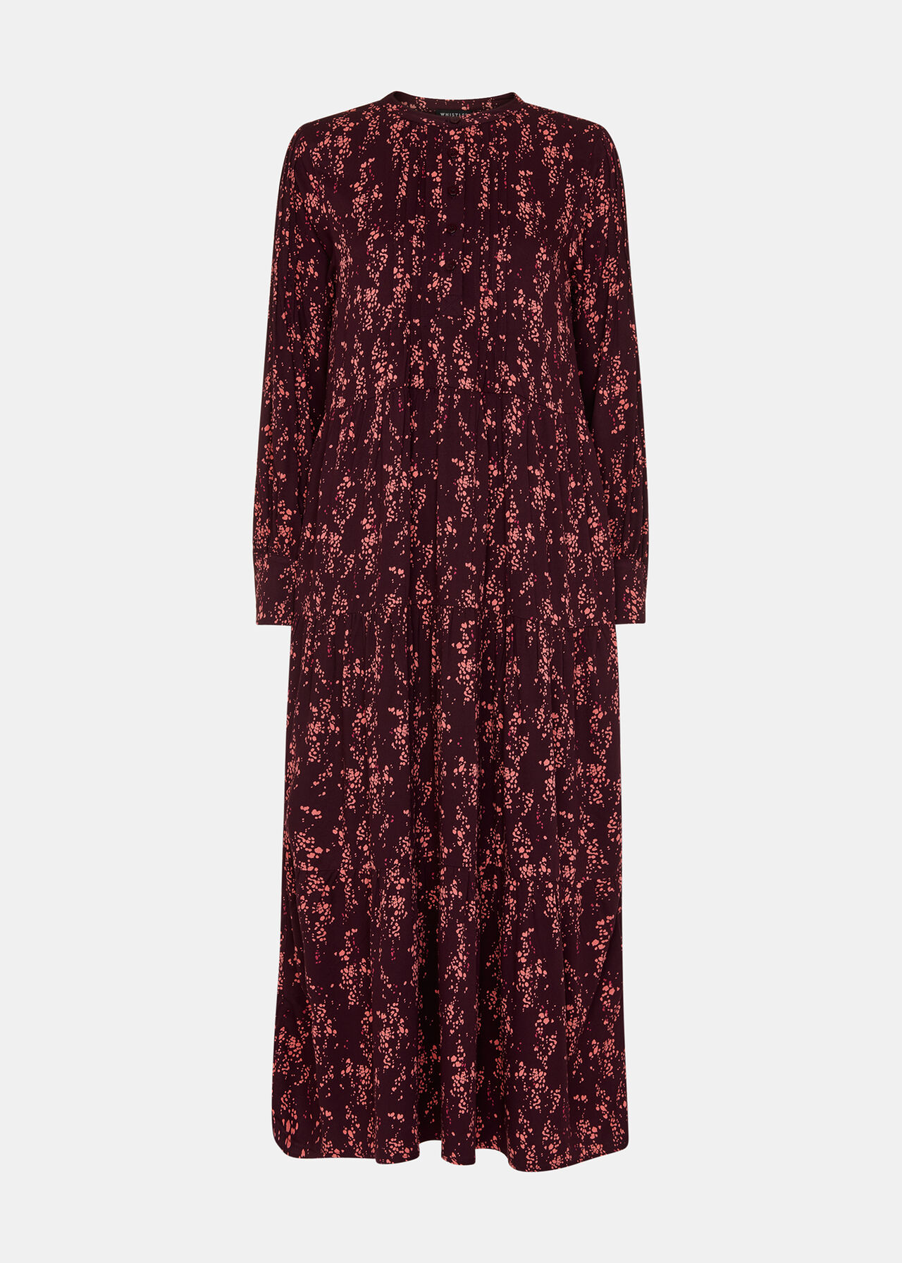 Wisteria Dot Trapeze Dress