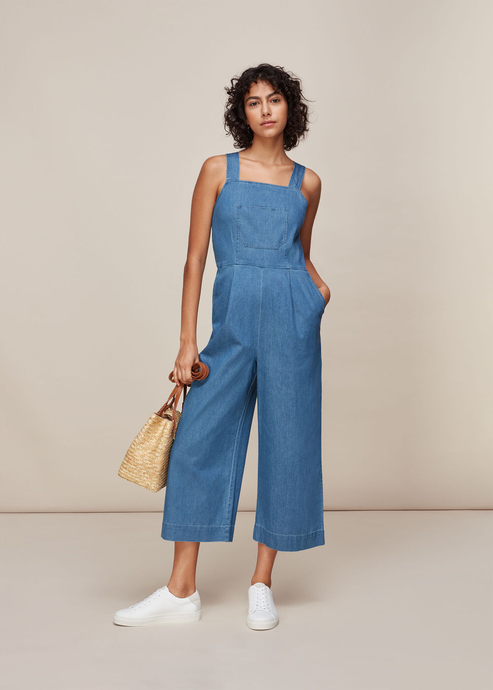 Langley Denim Jumpsuit Denim