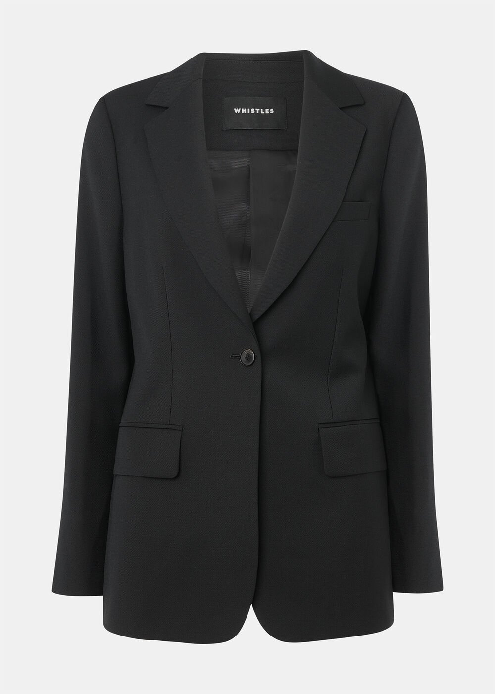 Single Breasted Wool Blazer