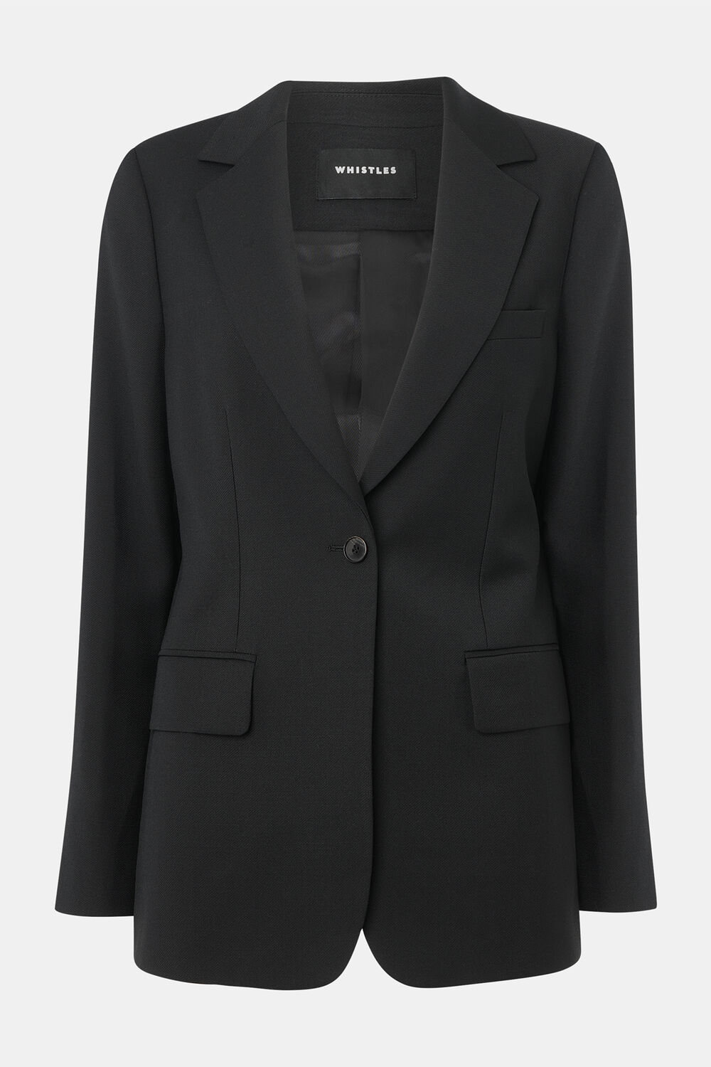 Single Breasted Wool Blazer