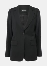 Single Breasted Wool Blazer