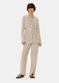 Angled Stripe Trouser