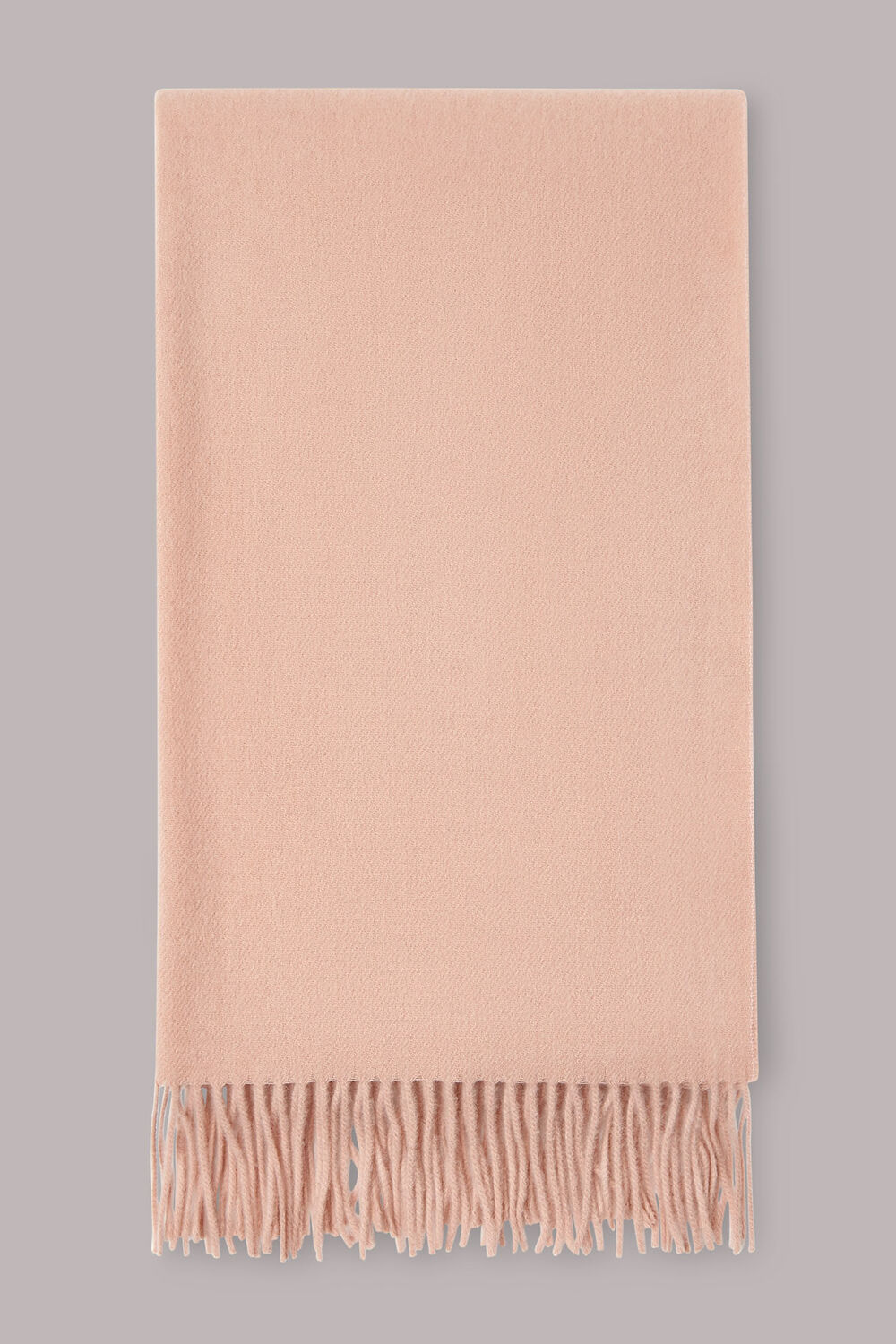 Fringed Wool Scarf