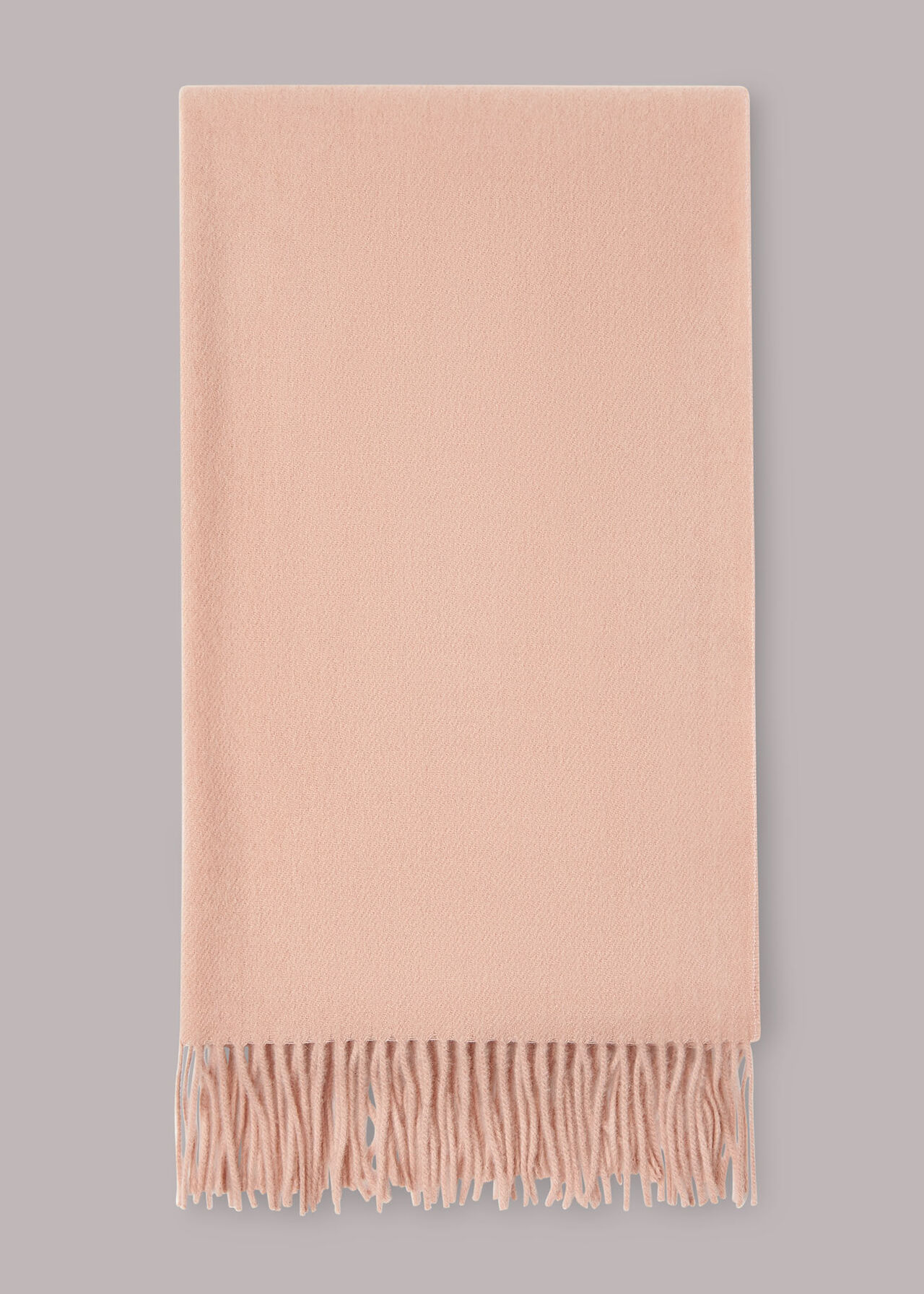 Fringed Wool Scarf