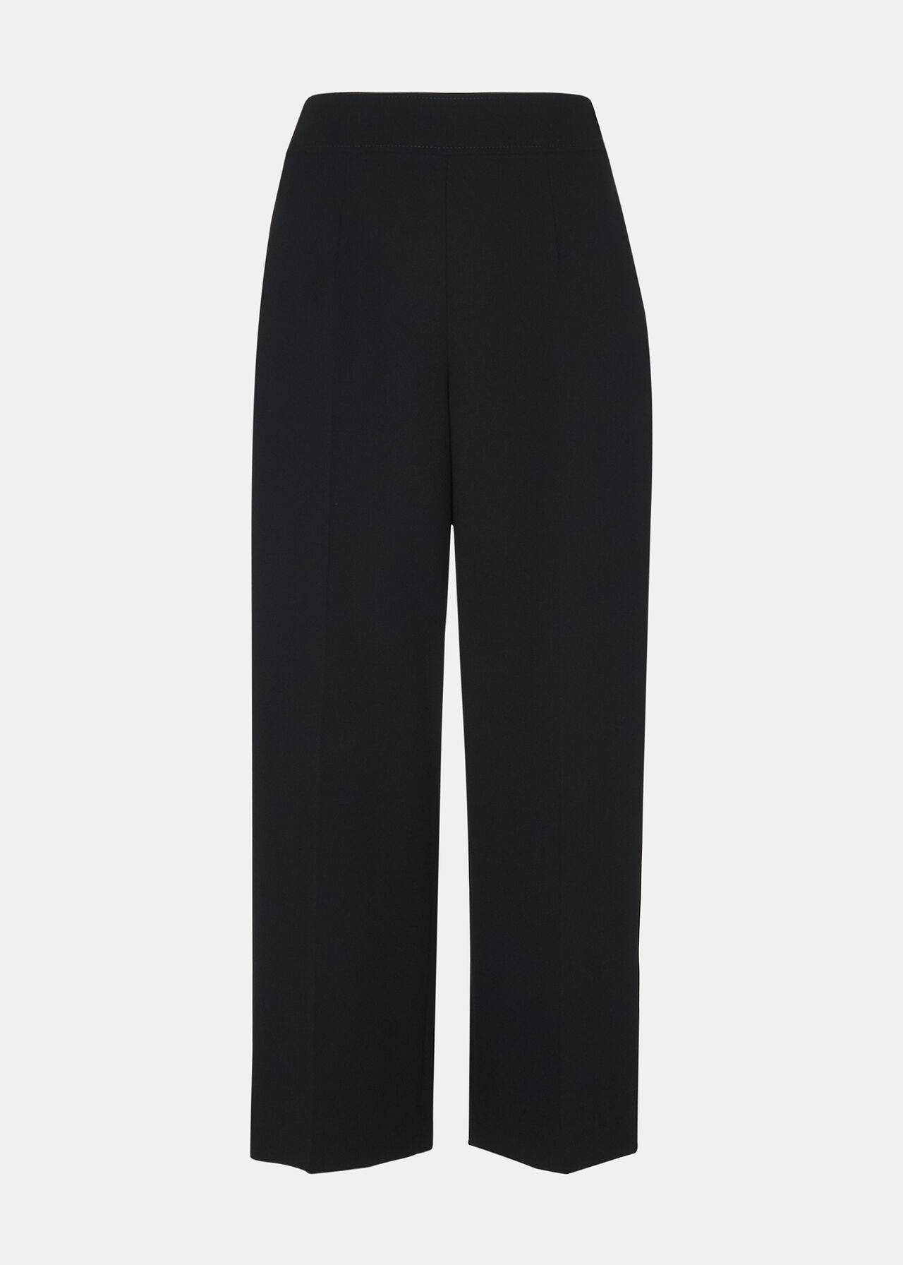 Wide Leg Cropped Trouser