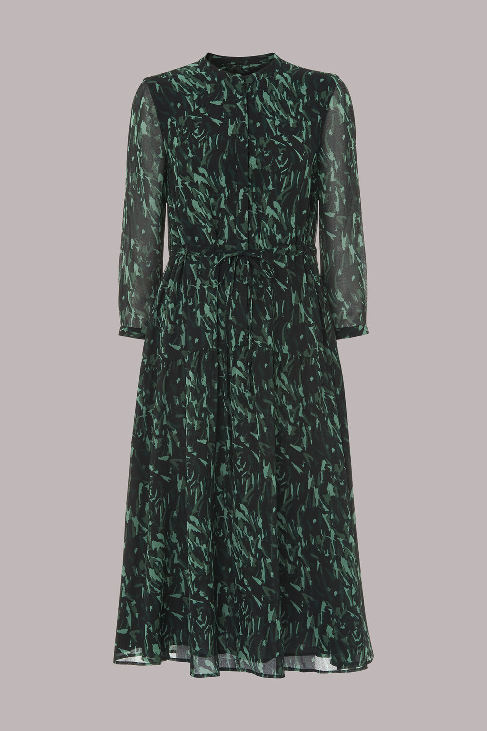 Abstract Brushstroke Dress