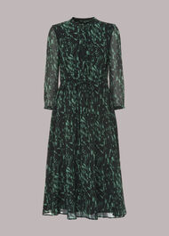 Abstract Brushstroke Dress