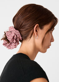 Geo Print Scrunchie