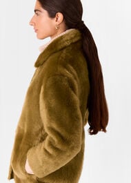 Tamina Short Shearling Coat