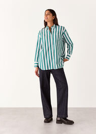 Stripe Oversized Shirt