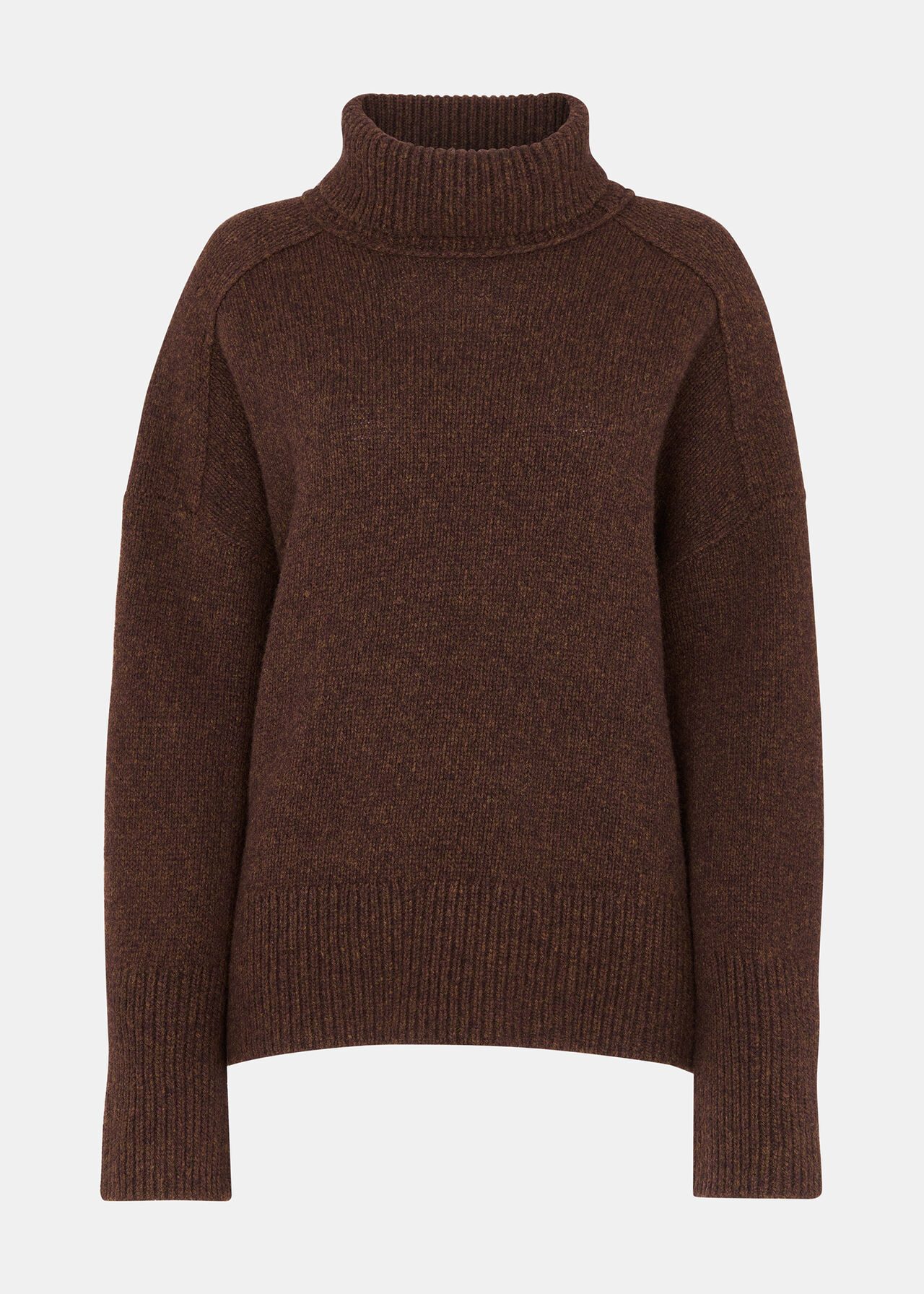 Wool Roll Neck Knit