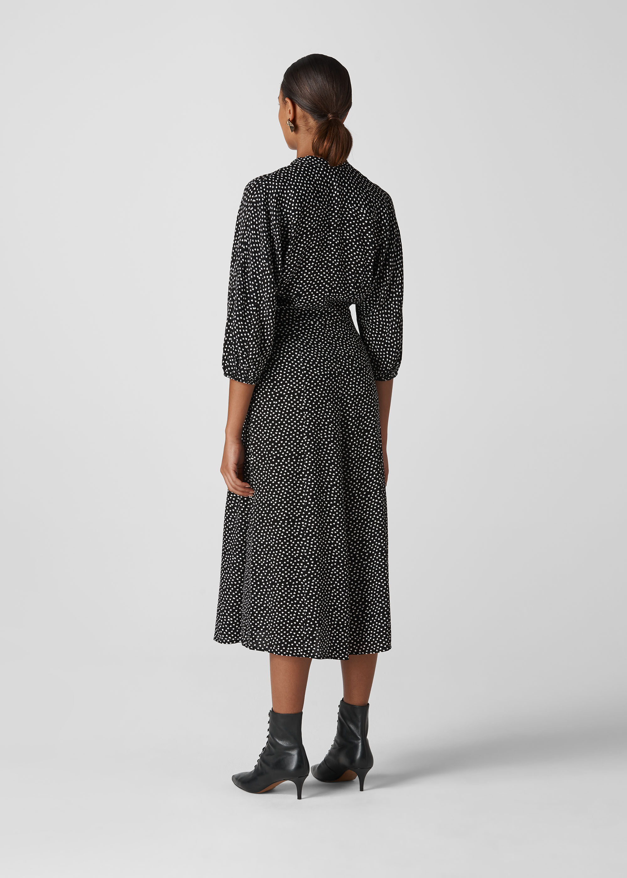 Confetti Heart Midi Dress