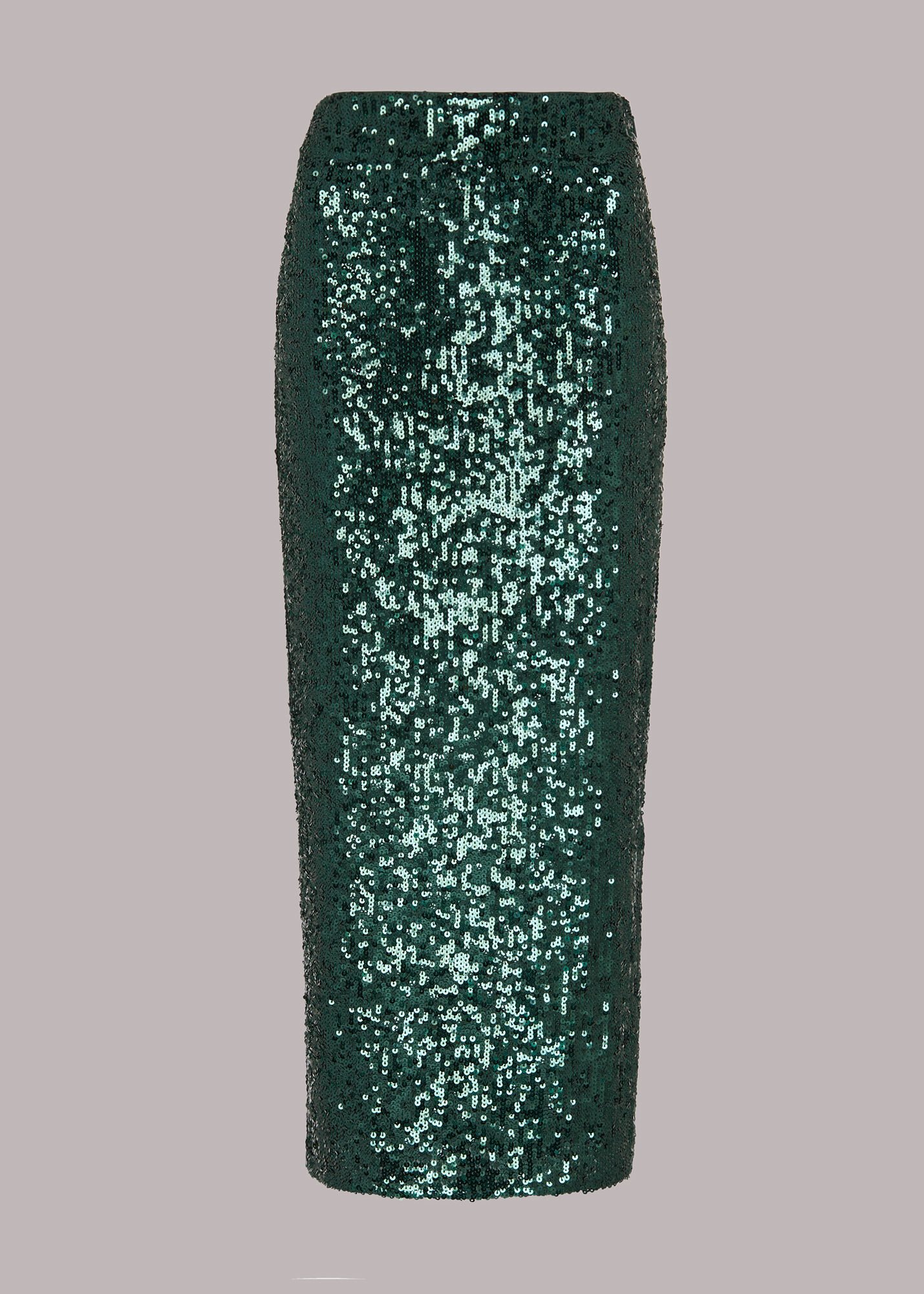 Green glitter midi skirt clearance